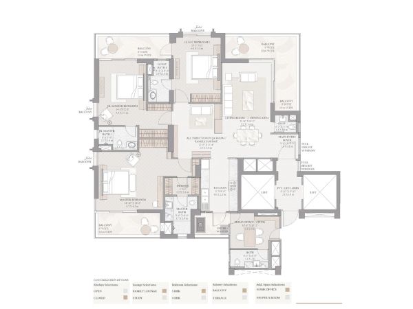 birla pravaah gurgaon floor plan

